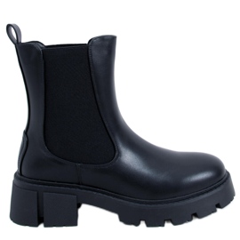High-top Chelsea støvler fra Rumer Black sort