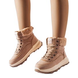 Beige støvler Lee Cooper LCJ-22-44-1363L