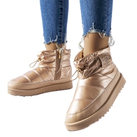 Lee Cooper LCJ-23-44-1965L snestøvler i guld gylden