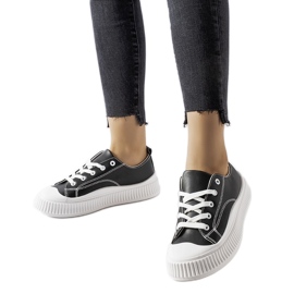 Sorte Erbezzo platform sneakers