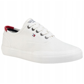 Tommy Hilfiger Core Oxford Twill Sneaker M FM0FM02670 sko hvid