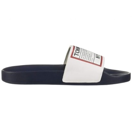 Tommy Hilfiger Tommy Jeans Patch Pool Slide M EM0EM00470 flip-flops hvid