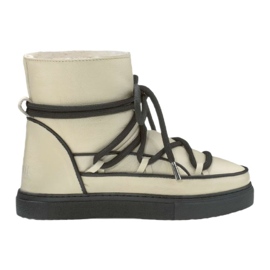 Inuiki fuldlæder Pastelle W 70202-088 sko beige