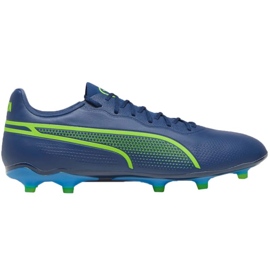Puma King Pro FG/AG 107566 02 fodboldsko blå