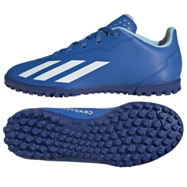 Adidas X Crazyfast.4 Tf Jr IE4067 fodboldsko blå