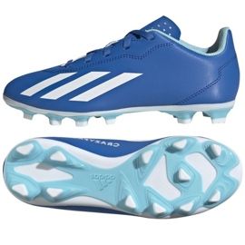 Adidas X Crazyfast.4 FxG IE1587 fodboldsko blå