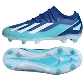 Adidas X CRAZYFAST.3 Fg Jr sko ID9354 blå