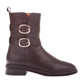Marco Shoes Louise ankelstøvler brun