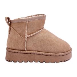 Børneisolerede snestøvler Beige Nallita