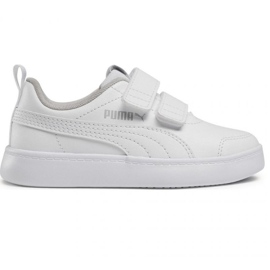 Puma Courtflex v2 V sko 371543 04 hvid