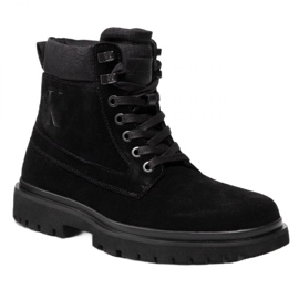 Calvin Klein Jeans Lug Mid Laceup Boot Hike YM0YM00270 sko sort