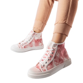 Inna Turistico pink sneakers med slid lyserød