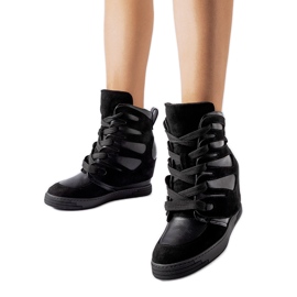 Sorte Pantaleone wedge sneakers