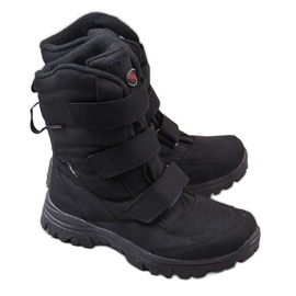 American Club Jr AM517 trekking snestøvler sort