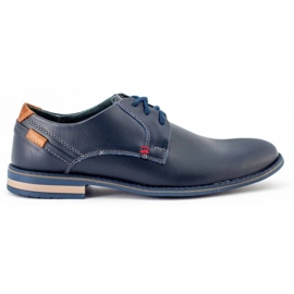 KOMODO Elegante herresko 859 marineblå