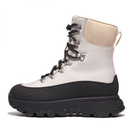 FitFlop Neo-D-Hyker E01 Vandtæt stof/ruskind gåstøvler W GP6-231 beige