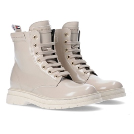 Tommy Hilfiger snørestøvle W T4A5-33030-1453500-500 beige