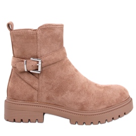 Ortiz Camel Chelsea støvler beige