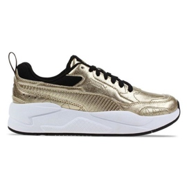 Puma X-Ray 2 Square Metallic W sko 382510 02 gylden