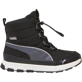 Puma Evolve Boot Jr 392644 01 sko sort