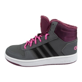 Adidas Hoops Mid 2.0 K GZ7796 sko grå