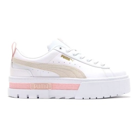 Puma Mayze Læder Wns W 381983-08 sko hvid