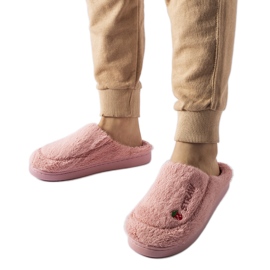 Pink hjemmesko lyserød