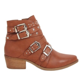Støvler med Yucatan Brown nitter brun