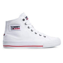 Tommy Hilfiger Tommy Jeans Midcut Vulc M EN0EN01370-YBR sko hvid