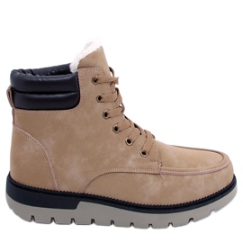 Isolerede støvler fra Germano Camel beige