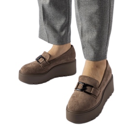 Brune Medical platform loafers