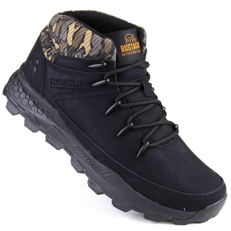 Bustagrip Bustafrip M 0941 Army MRM10A trekkingsko sort