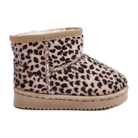 Børns varme snestøvler Beige Gooby