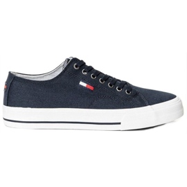 Tommy Hilfiger Tommy Jeans Long Lace Up Vulc M EM0EM00659-C87 sko blå