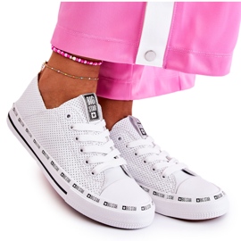 Kvinder Sneakers Big Star Openwork Hvid FF274024