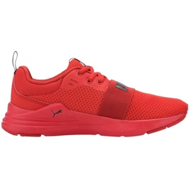 Puma Wired Run Jr. røde børnesko 374214 05