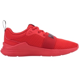 Puma Wired Run Jr børnesko rød 374216 05