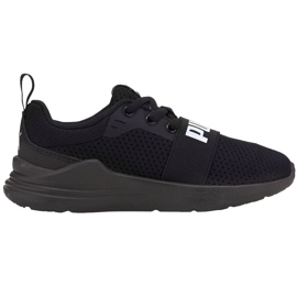 Puma Wired Run børnesko sort 374216 01