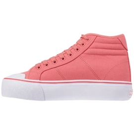 Kappa Boron MId Pf damesko pink og hvid 243161 2210 lyserød