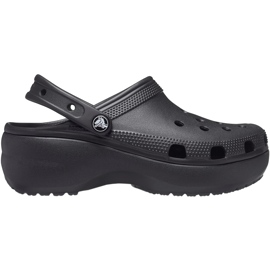 Crocs Classic Platform dametræsko sorte 206750 001