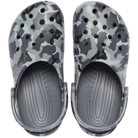 Crocs Classic Printed Camo camo træsko - grå 206454 0IE