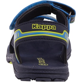 Kappa Paxos børnesandaler marineblå og blå 260864K 6733