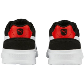 Puma Graviton Ac Ps børnesko sort og rød 381988 11 hvid
