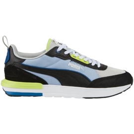 Puma R22 Blå sort-grå-blå 383462 11 sko