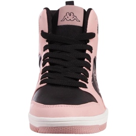 Kappa Lineup sko pink-sort 243078 2111 brun