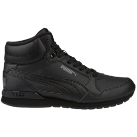 Puma St Runner v3 Mid herresko sort 387638 01