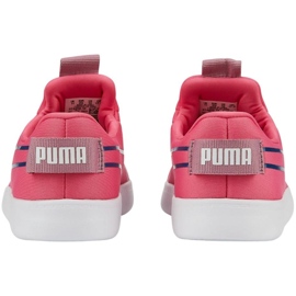 Puma Courtflex v2 Slip On Ps børnesko pink 374858 12 lyserød