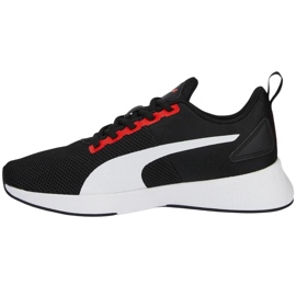 Puma Flyer Runner Jr. sort og hvid 192928 33 børnesko