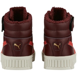 Børnesko Puma Carina 2.0 Mid Wtr Jr bordeaux 387380 02 rød