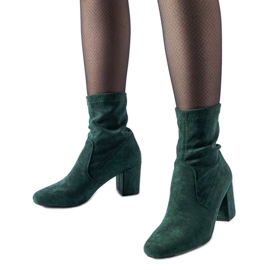 Grønne Lexington slip-on ankelstøvler